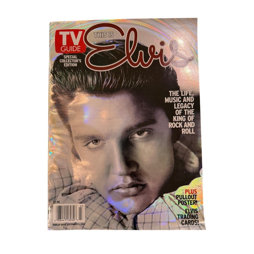 TV‎ Guide This is Elvis Special Collectors Edition 2002 Holographic Cover Poster